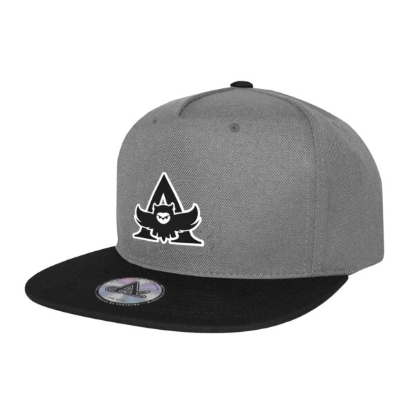 ANTIWEAR OWL SNAPBACK BlacknGrey 3D (NEU)